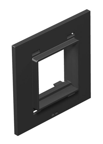 OBO Bettermann BETTERMANN Abdeckplatte PA 85,5mm schwarz T8NL P45 9011 RM45