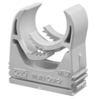 BETTERMANN Rohrschelle Ø20-25mm Kunststoff grau Multi-Quick M-Quick M25 LGR anreihb
