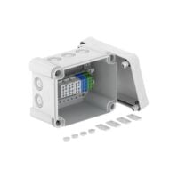 BETTERMANN Abzweigdose Klemme IP67 10qmm X10 H25 GNP5 LGR 177x137x110mm rechteck