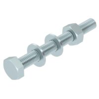 BETTERMANN Sechskantschraube M10x90mm SKS-Serie SKS 10x90 F mit Mutter M17 f/vz