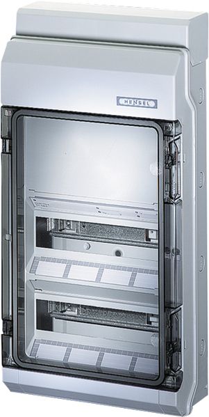 Hensel HENSEL Automatengehäuse Aufputz 2x12TE Kunststoff KV 9330 IP65 295x583x129mm ET93mm