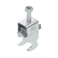 BETTERMANN Bügelschelle 12-16mm 1-fach Aluminium BS-H1-K-16 ALU C-Profil W=Kunststoff