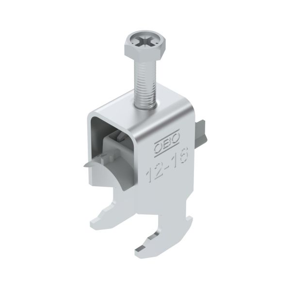 OBO Bettermann BETTERMANN Bügelschelle 12-16mm 1-fach Aluminium BS-H1-K-16 ALU C-Profil W=Kunststoff