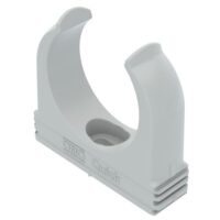 BETTERMANN Rohrschelle Ø26-39,2mm kompl Quick 2955 M40 Kunststoff anreihb Schraubl grau