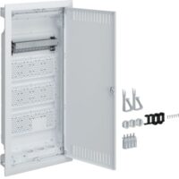 HAGER Multimediaverteiler HW 4x12TE Kunststoff VH48NW IP30 348x755,5x94,5mm ET98mm