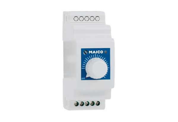 MAICO Drehzahlsteller Reiheneinbaugerät grau 2,5A 230V STSX 2,5 IP30 RAL7035