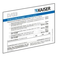 KAISER Wandschild-BS 9473-91