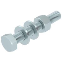 BETTERMANN Sechskantschraube M12x80mm SKS-Serie SKS 12x80 F mit Mutter M19 f/vz