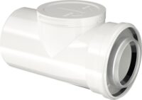 BOSCH Abgaszubehör FC-CR80 Rohr konzentr. mit Prüföffnung, d:80/125