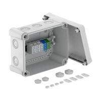 BETTERMANN Abzweigdose Klemme IP67 16qmm X16 H25 GNP5 LGR 227x177x110mm rechteck