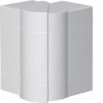 HAGER Außeneck GEB-K 68x130mm HFT 85-95° BR651303H9016 Kunststoff ver-weiß RAL9016 hfr
