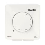 MAICO Drehzahlsteller Aufputz/Unterputz weiß 2,5A 230V STX 2,5 1ph stufenl an Schaltkont IP44