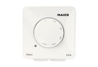 MAICO Drehzahlsteller Aufputz/Unterputz weiß 2,5A 230V STX 2,5 1ph stufenl an Schaltkont IP44