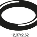 BOSCH Ersatzteil TTNR: 87186682900 O-Ring 12,37x2,62 (10)