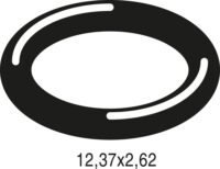BOSCH Ersatzteil TTNR: 87186682900 O-Ring 12,37x2,62 (10)