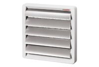 MAICO Wand-Jalousieklappe Kunststoff 325x325mm AS 20 Ø200mm ausblas Mit Einbaurahmen