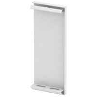 BETTERMANN Endstück GEB-K 170x70mm ST GS-E70170RW li/re reinweiß RAL9010 hfr besch