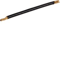 HAGER Verdrahtungsbrücke 1ph 110mm 6qmm K67H 32A Stift isol schwarz
