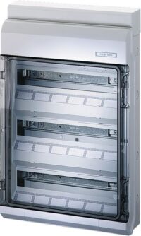 HENSEL Automatengehäuse Aufputz 3x18TE Kunststoff KV 9354 IP65 403x603x129mm ET93mm