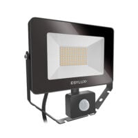 ESYLUX LED-Strahler mit BWM 3000K schwarz BASICAFLTR3000830MDB