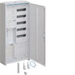 HAGER Komplettschrank Aufputz/Unterputz 1Z eHZ 2Feld ZB32ET215W1 IP44 SS_5p 1100x550x205mm