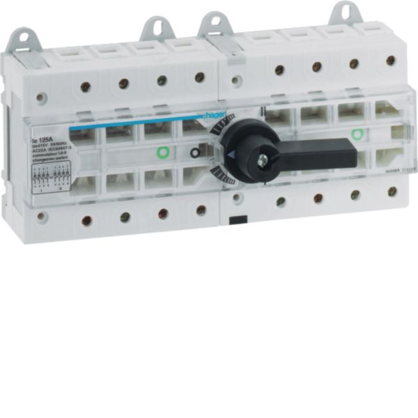 HAGER Hauptschalter 125A 4p IP20 Einb HI406R