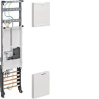 HAGER Komplettfeld 63A 1Z 3PBf mit Verdr univ Z ZH33W7N 1050x250mm SS_5p 300mm