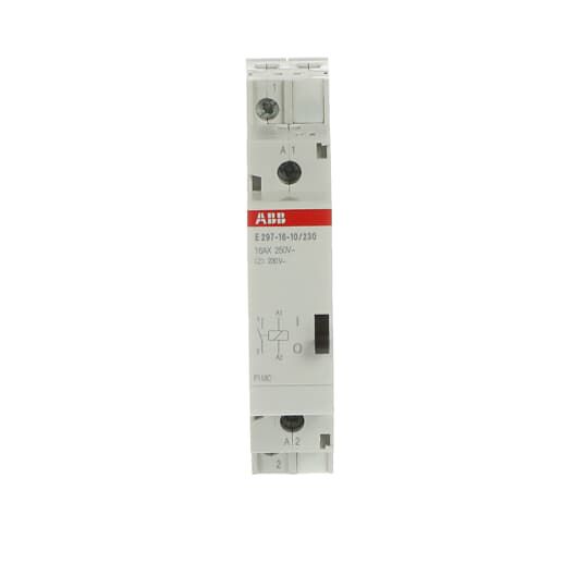 ABB ABB Installationsrelais 1TE elektr Reiheneinbaugerät E297-16-10/230 1S 230V/AC 16A 250V AC