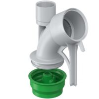 KAISER Leitungsauslass Rohr beton Ø32mm 1202-29 1-fach 80x41mm