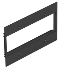 BETTERMANN Abdeckplatte PA 142mm schwarz RM45 T12L P17S 9011