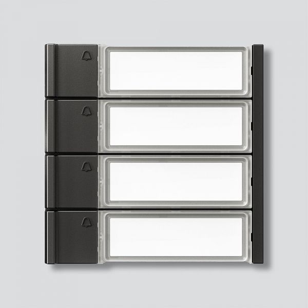 Siedle SIEDLE Ruftastenmodul Bus 4RT dgr TM 700-4-0 DG 99x99x26mm