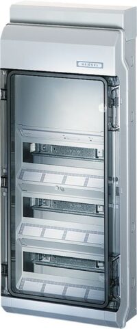 HENSEL Automatengehäuse Aufputz 3x12TE Kunststoff KV 9440 IP65 295x708x129mm ET93mm