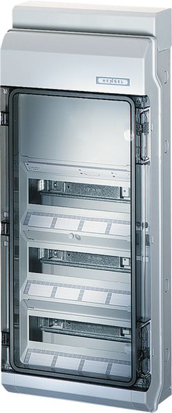 Hensel HENSEL Automatengehäuse Aufputz 3x12TE Kunststoff KV 9440 IP65 295x708x129mm ET93mm
