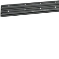 HAGER Sockelleistenkanal UT H80mm Kunststoff schwarz SL200801 2trennw