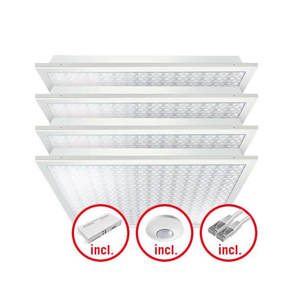 ESYLUX LED-Lichtsystem M600 840 QUADRO-S #EQ10132445