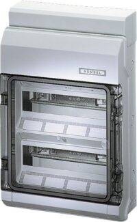 HENSEL Automatengehäuse Aufputz 2x12TE Kunststoff KV 9224 NT IP65 295x458x129mm ET93mm