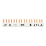 ABB Phasenschiene 3+N 17,6mm 23mm 10qmm PSX3/16N 63A Stift isol