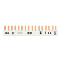 ABB Phasenschiene 3+N 17,6mm 23mm 10qmm PSX3/16N 63A Stift isol