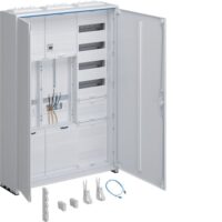 HAGER Komplettschrank Aufputz 2Z 1stö 3Feld ZB333U25NT IP44 SS_5p 1100x800x205mm