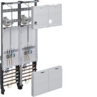HAGER Komplettfeld 63A 2Z 3PBf mit Verdr ZK33X3T 1050x500mm SS_5p 300mm