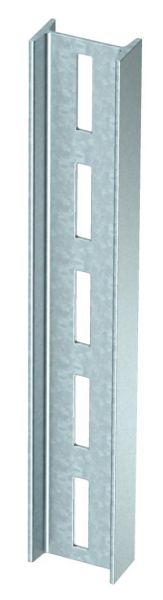 OBO Bettermann BETTERMANN I-Profilschiene ST Steg_gel IS 8-Serie IS 8 600 FT 6000x80x42mm