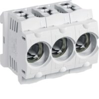 HAGER D0-Sicherungssockel 3p D02 REG 63A LD046 400V Kunststoff mit Abdeckung
