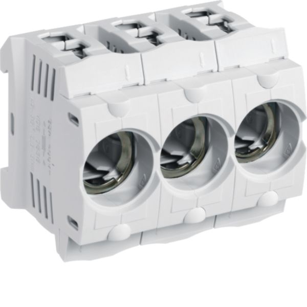HAGER D0-Sicherungssockel 3p D02 REG 63A LD046 400V Kunststoff mit Abdeckung