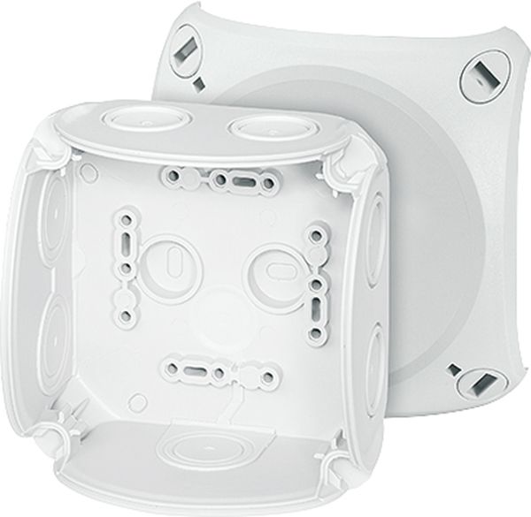 Hensel HENSEL Abzweigdose IP66 4qmm quadrat Kunststoff DK 0400 G 104x104x70mm Wand/Decke hfr