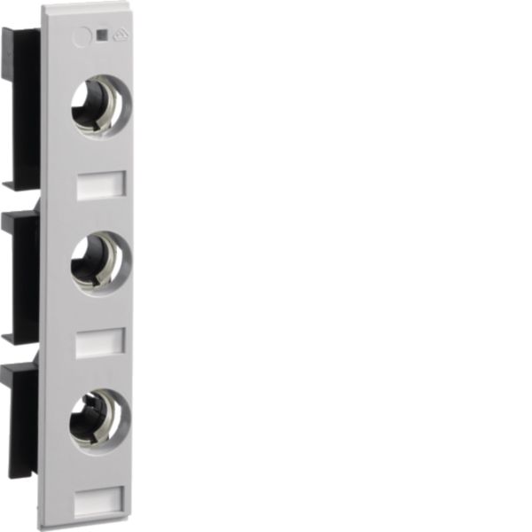 HAGER D0-Sicherungssockel 3p D02 63A Kunststoff L063L1 Schienensyst 400V mit Abdeckung