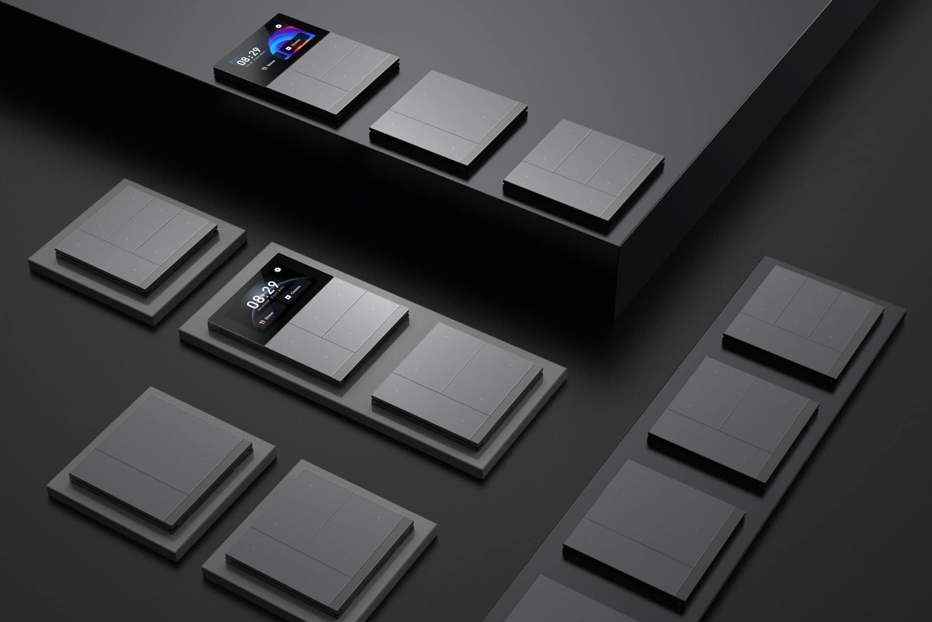 GVS WALTZ Tastsensor in modernem Wohnraum