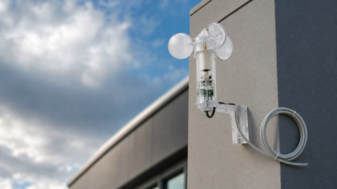 MDT Wetterstation SCN-WS3HW: KNX-Wetterstation für Sonnenschutz & Windalarm