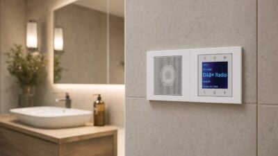 Berker Radio Touch: DAB+, Bluetooth & Lautsprecher im Unterputz