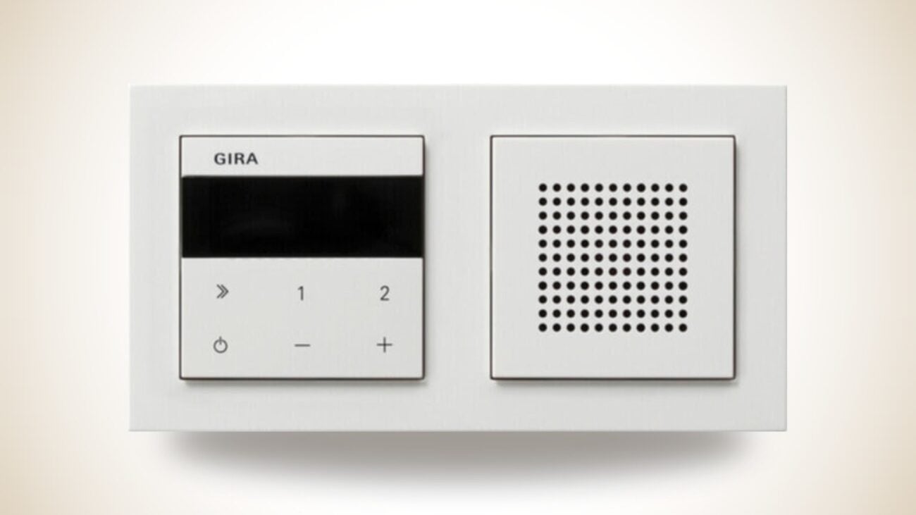 Gira Unterputz-Radio: IP-Radio, RDS & Bluetooth im Vergleich