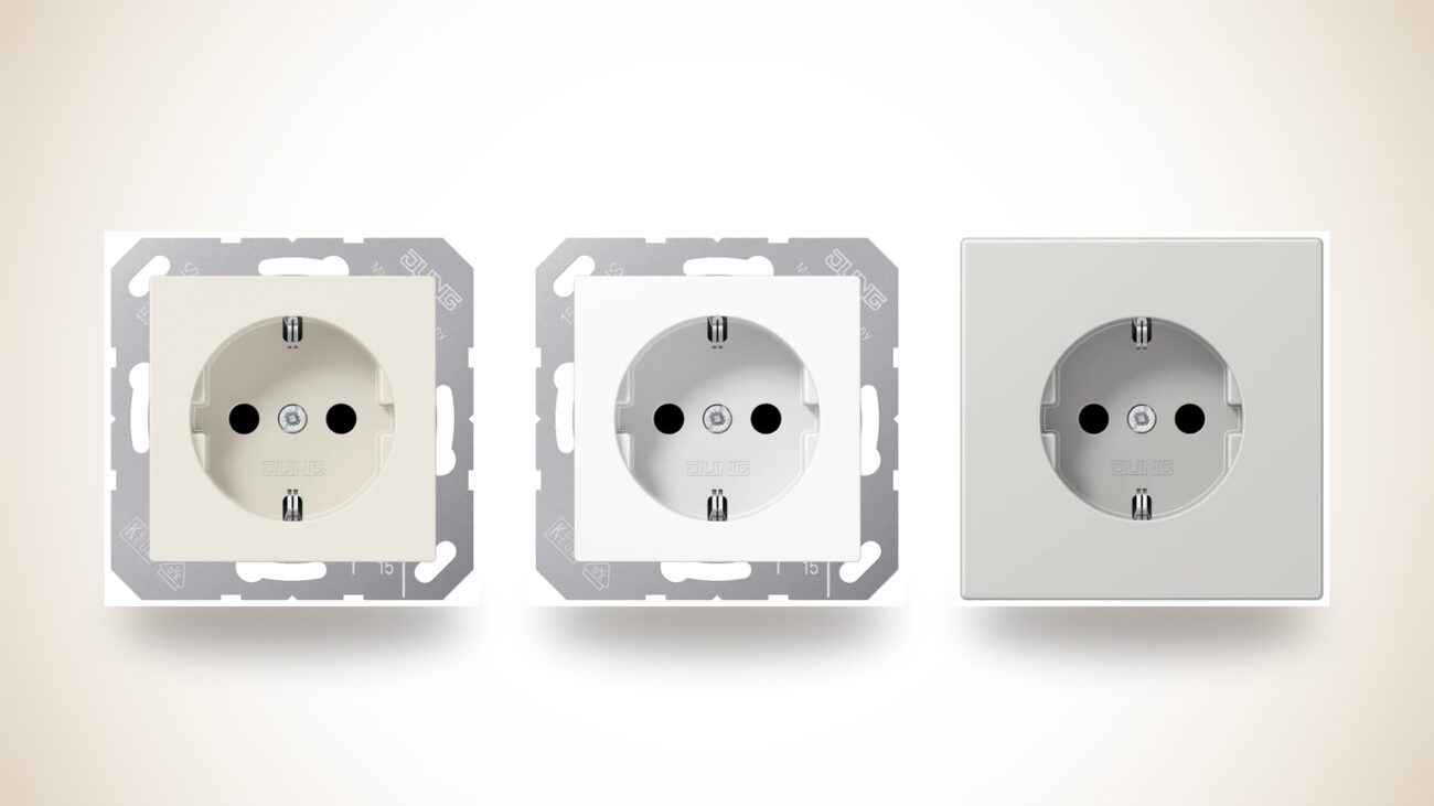 Jung Steckdosen: SCHUKO, FI-SCHUKO und USB-Ladesteckdose im Überblick